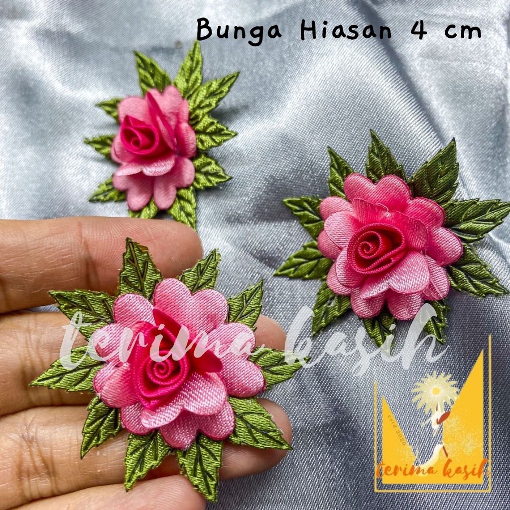 DECORATIVE FLOWERS 004 COMBINATION 4 CM BGKS