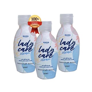 Lady Care เลดี้แคร์ By RADA เจลทำความสะอาดจุดซ่อนเร้น หอ ยหอม ลดต กขาว ขนาด 50 ml. 3 ขวด