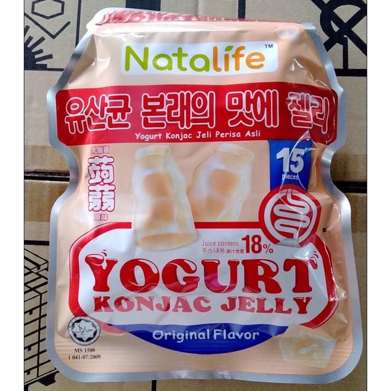 เยลลี่โยเกริ์ต Natalife Yogurt konjac jelly มี 4 รสให้เลือก ขนาด 300 กรัม - รูปที่ 2