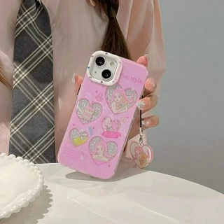 เคสโทรศัพท์มือถือ Tpu แบบนิ่ม ลายเจ้าหญิง สีชมพู สําหรับ iPhone 12promax 13promax 14 14promax 14pro 11tpu 12Pro 13Pro