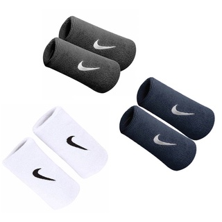 Nike Collection ผ้ารัดข้อมือ Swoosh Doublewide WristBands 05010 BK / 05416 NVY / 05101 WH