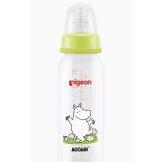 Pigeon(พีเจ้น) ขวดนม RPP ลายมูมิน จุกมินิ M [8oz/240ml][แพ็ค 2 ขวด]