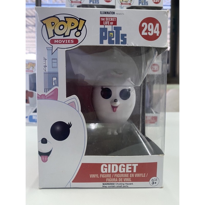 Funko Pop Gidget The Secret Life Of Pets #294 กล่องมีตำหนิ