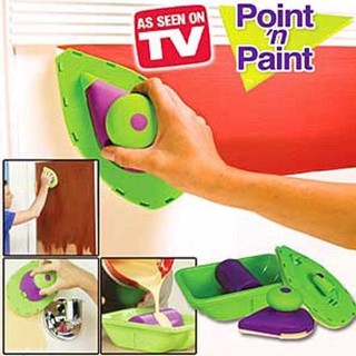 อุปกรณ์ทาสี แปรงทาสี Point And Paint Roller