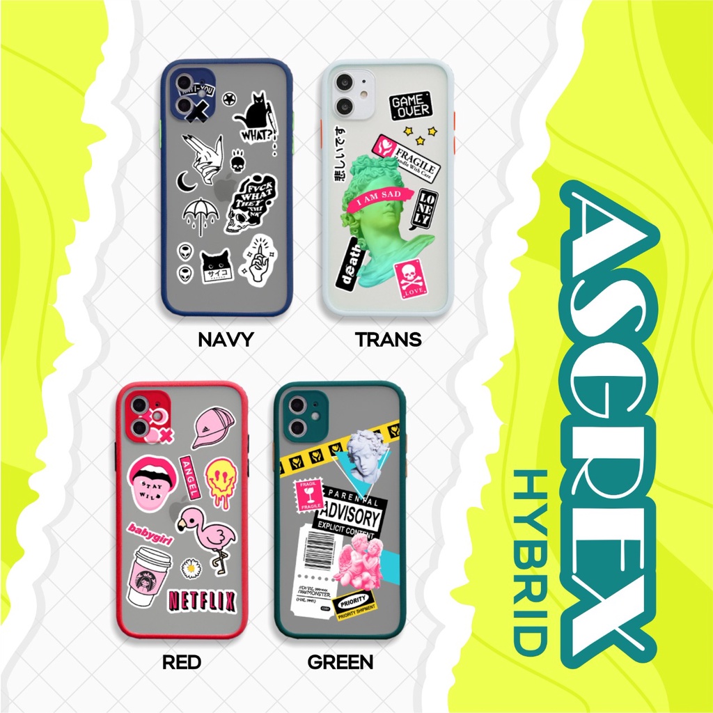 PRINTING HYBRID agrex case samsung a72 a20s a22 4g a03s a0 core a53 5g m52 5g a13 4g 5g a33 5g m23 5