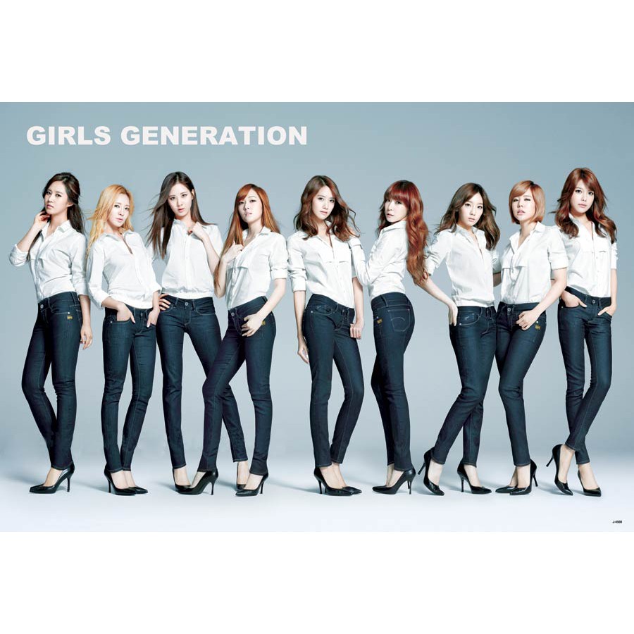 โปสเตอร์ศิลปิน K-POP GIRL'S GENERATION