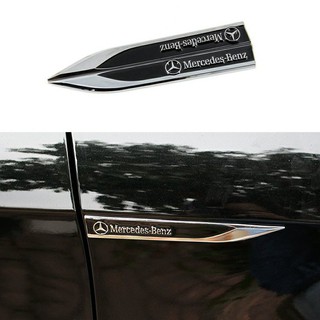 สติ๊กเกอร์โลหะ AMG โลโก้สำหรับ Mercedes Car stickers