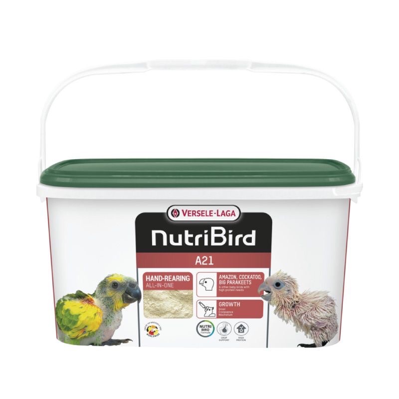 Nutribird a21 (ฝาเขียว) อาหารลูกป้อน แบ่งขาย 150g-500g