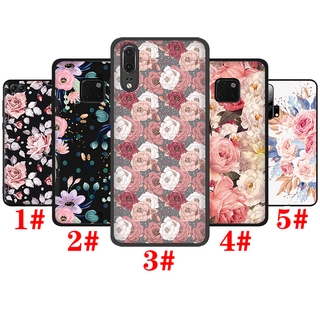 เคสโทรศัพ์มือถือซิลิโคน TPU แบบนิ่ม ลายดอกไม้ สไตล์วินเทจ สำหรับ Huawei Nova 2i 2 Lite 3 3i 4 4e 5i 5t 7 SE