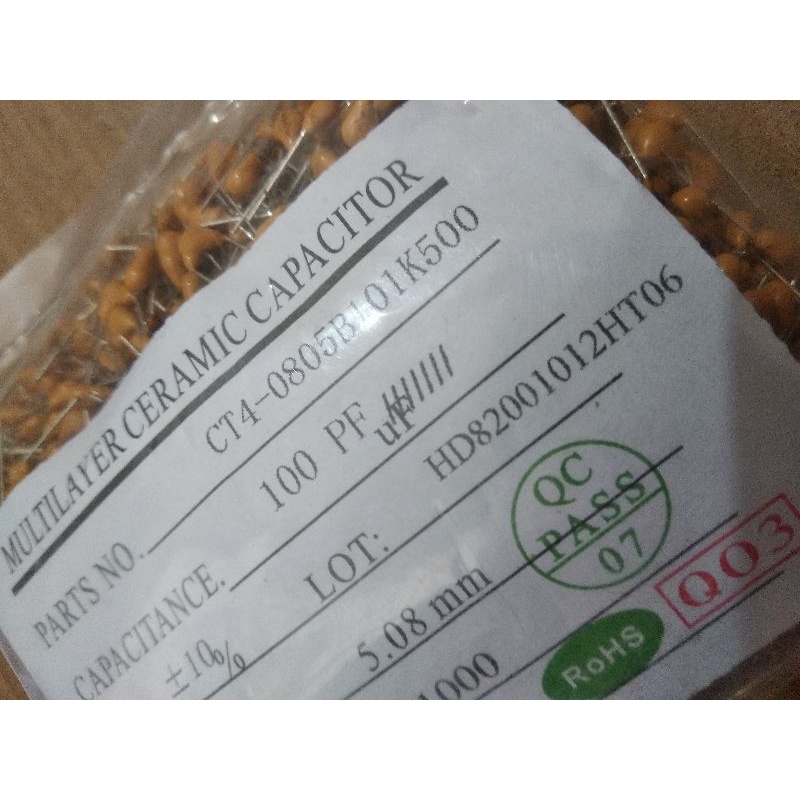 MLCC 101 MULTILAYER CERAMIC CAPACITOR