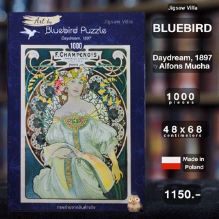 Bluebird Puzzle - Daydream, 1897 / Mucha ขนาด 1000 ชิ้น Made in Europe มีสินค้าที่ไทย พร้อมส่งได้ทันที