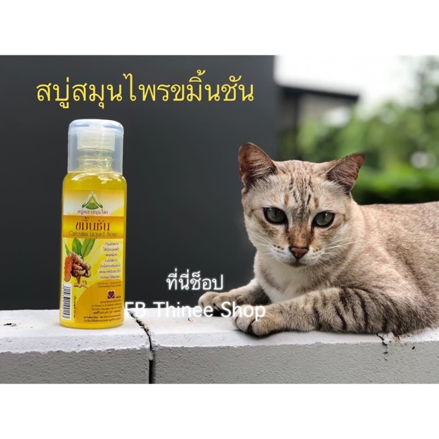 สบู่เหลวขมิ้นชัน สบู่ขมิ้นชัน สบู่สมุนไพร บำรุงผิว ลดผื่น ระงับกลิ่นกาย 250 มล