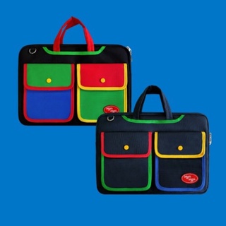 🌈Pre-order Laptop Two Pocket Cross Bag