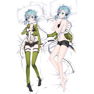 ปลอกหมอนอิง พิมพ์ลาย Sword Art Online Asuna Dakimakura สองด้าน ขนาด 60x180 ซม.