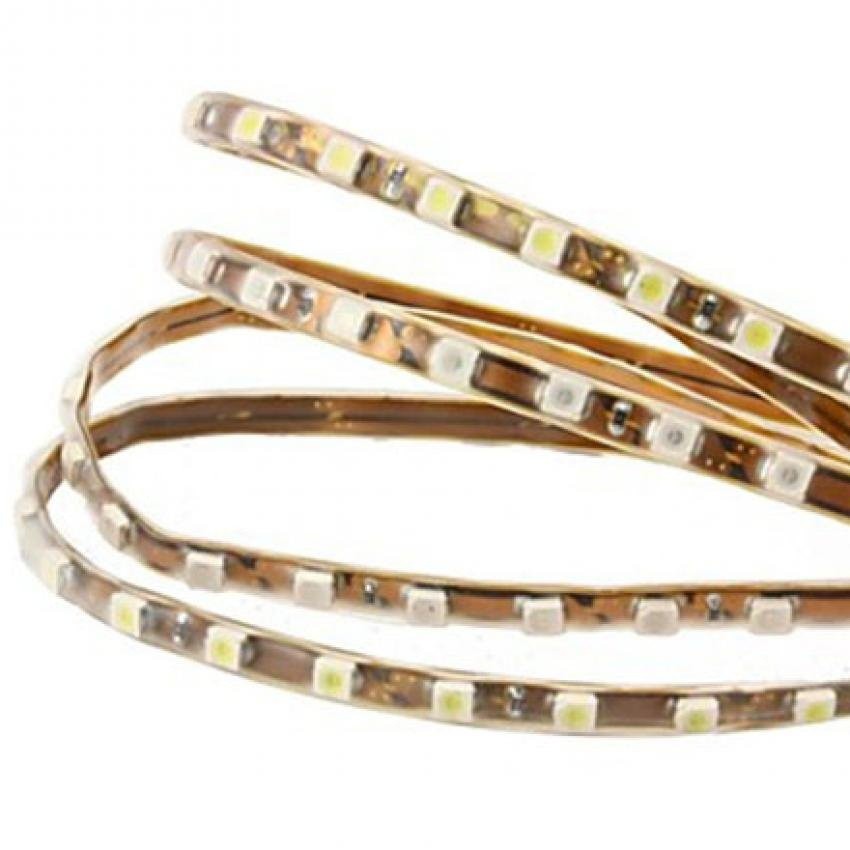 ไฟส่องเท้า ไฟส่องพื้น รถยนต์ ไฟ LED เส้น แสง สีน้ำเงิน ความยาว 90ซม. ใส่ได้กับรถทุกรุ่น สว่าง ทนทาน 