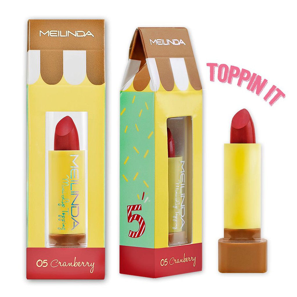 Meilinda Mini Lip Topping [Holiday Collection]