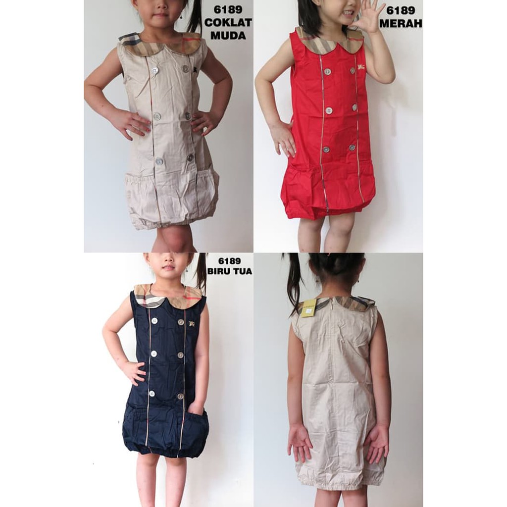 CHILDRENS CLOTHES BB 6189 - CHILDRENS DRESS
