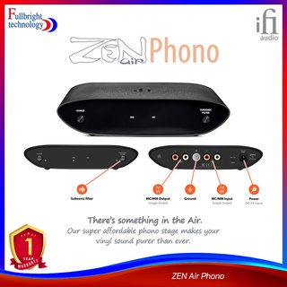 iFi Audio ZEN Air Phono โฟโนปรีแอมป์ รองรับการใช้งานหัวเข็ม MM และ MC รับประกันศูนย์ไทย 1 ปี