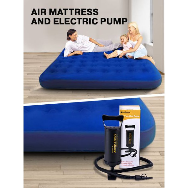 ส่งฟรี BESTWAY เซ็ตที่นอนเป่าลมพร้อมเครื่องสูบลม ที่นอนเป่าลม ที่นอนตั้งแคมป์ BESTWAY Inflatable Air Mattress with Air Pump Set เก็บเงินปลายทาง