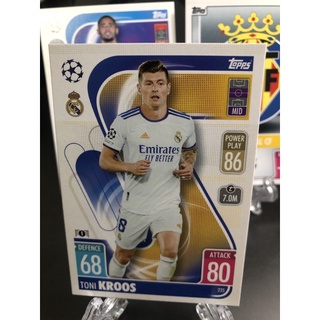 การ์ด Match Attax 2022 Cards Real Madrid