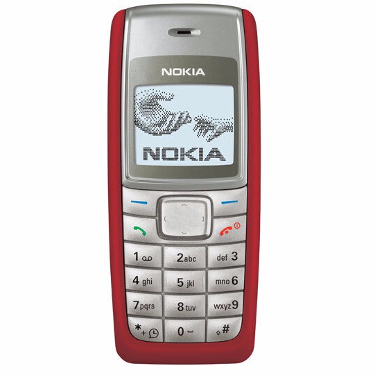 โทรศัพท์มือถือ โนเกียปุ่มกด  NOKIA 1110 (สีแดง)  3G/4G รุ่นใหม่2020  รองรับภาษาไทย