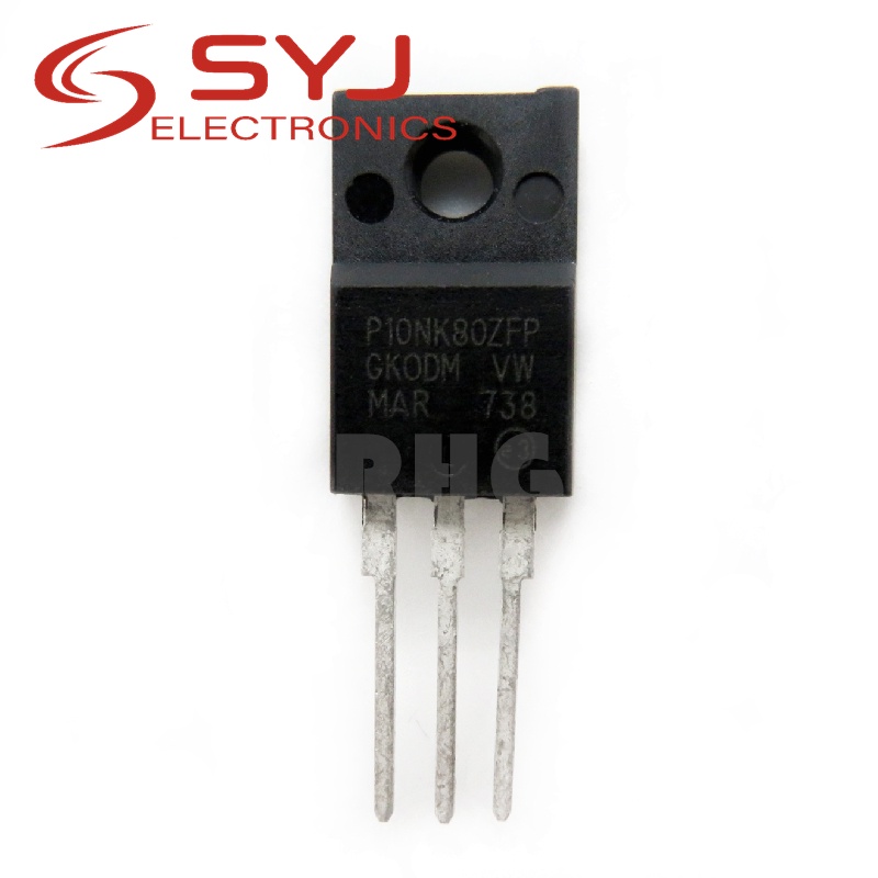 10A วงจรรวม TO-220F 800V STP10NK80ZFP P10NK80ZFP 10N80 10 ชิ้น tta7