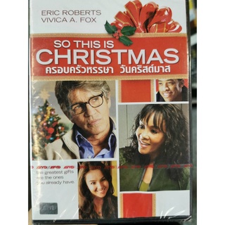 DVD : So This is Christmas (2013) ครอบครัวหรรษา วันคริสต์มาส " Eric Roberts, Vivica A. Fox "