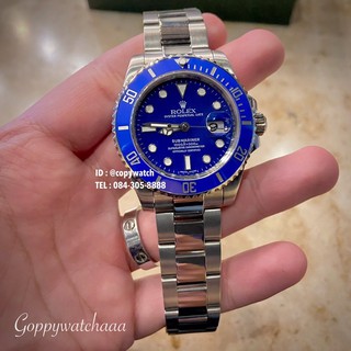 Rolex Submariner Blue Steel &amp; Ceramic bezel 40 mm. Automatic