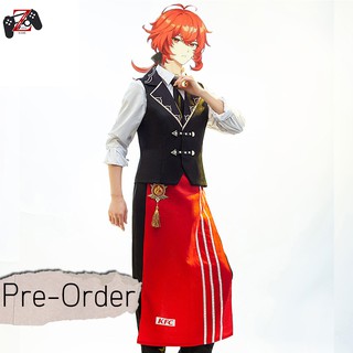 [Pre-Order] ชุด Cosplay Genshin Impact - Diluc KFC ver.