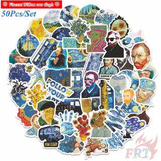 ❉ Vincent Willem van Gogh - Series 02 สติ๊กเกอร์ ❉ 50Pcs/Set DIY Fashion Decals Doodle สติ๊กเกอร์