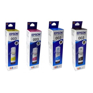 EPSON T003 น้ำหมึกอิงค์แทงค์แท้ 100% L1110,L3100,L3101,L3110,L3150,L5190