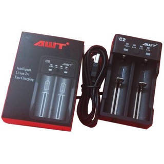 เครื่อง ชาร์จ Awtc2 รางชาจคู่ สายUSB