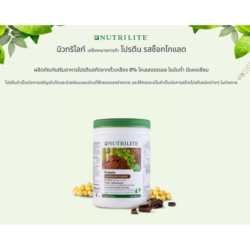 10.10 (ของแท้ฉลากไทย)โปรตีน นิวทรีไลท์ แอมเวย์ Protein Nutrilite Amway ...