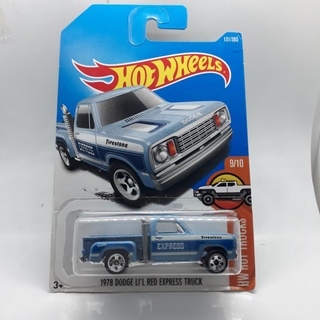 รถเหล็ก Hotwheels 1978 DODGE LI L RED EXPRESS TRUCK สีฟ้า (ib23)