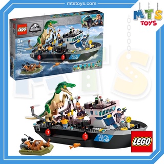 **MTS Toys**Lego 76942 Jurassic World : Baryonyx Dinosaur Boat Escape เลโก้เเท้