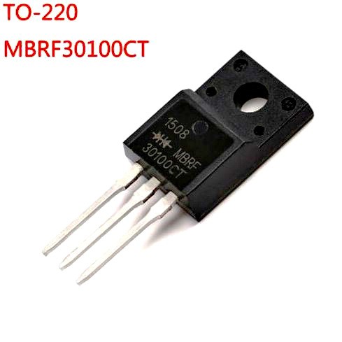 30100  MBRF30100 MBRF30100CT  TO-220F Isolated Schottky Diode  30A,100V