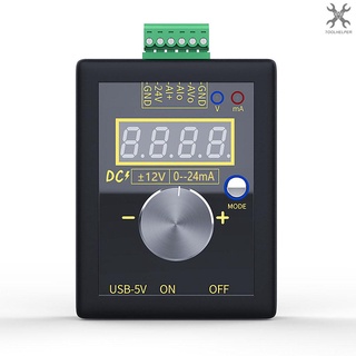 [toolhelper] Sg-002 เครื่องกําเนิดสัญญาณแรงดันไฟฟ้า ขนาดเล็ก DC 0-10V 0-22mA