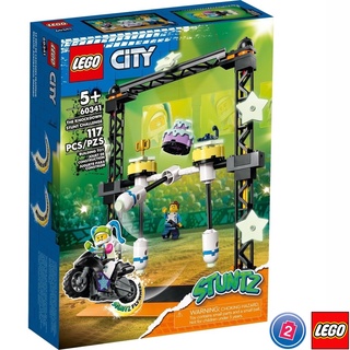 เลโก้ LEGO City 60341 The Knockdown Stunt Challenge