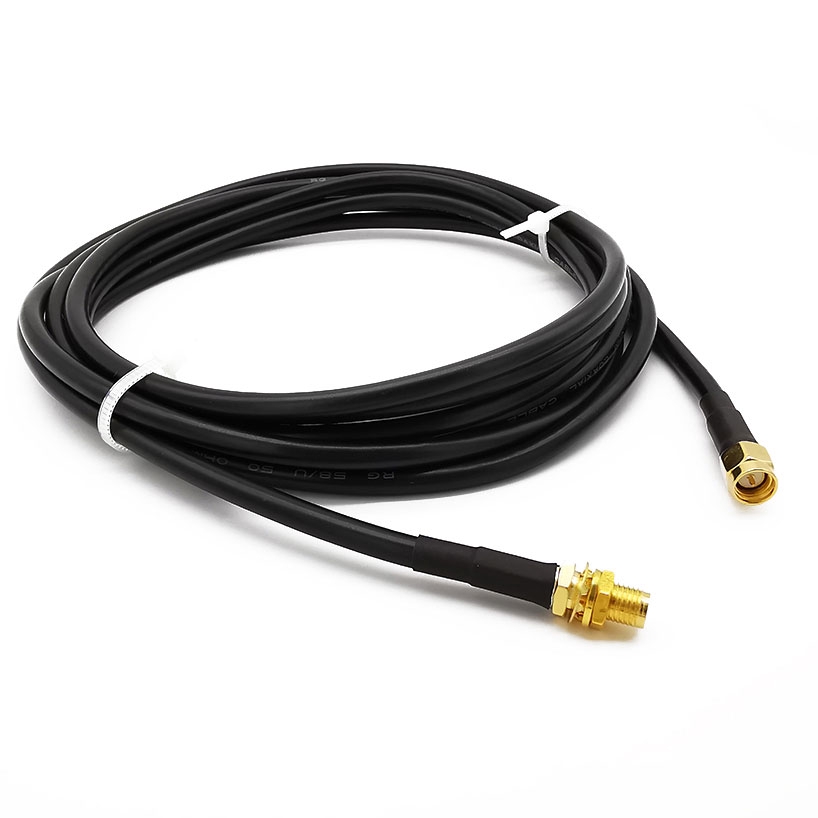 LMR195 Low-Loss Coax Extension Cable SMA Male to SMA Female - เสาอากาศตะกั่ว Extender สําหรับ 3G/4G/