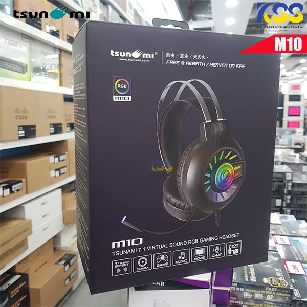 tsunami m10 7.1 surround sound rgb headset