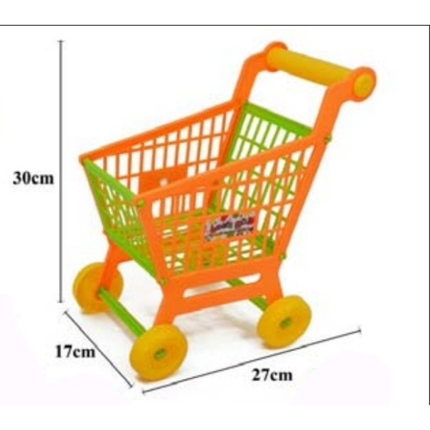 รถเข็นซุปเปอร์มาร์เก็ต  รถเข็นซุปเปอร์ ชุดรถเข็น Home Supermarket - รูปที่ 3