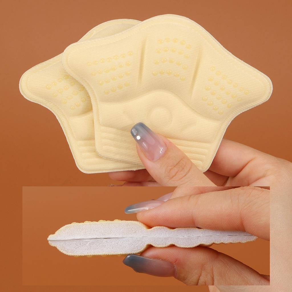 1 คู่ส้นเบาะแผ่นสําหรับรองเท้าขนาดใหญ่ Shock Absorption Insoles