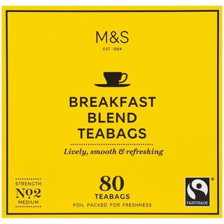 Marks&amp;Spencer breakfast blend teabag 80 teabags