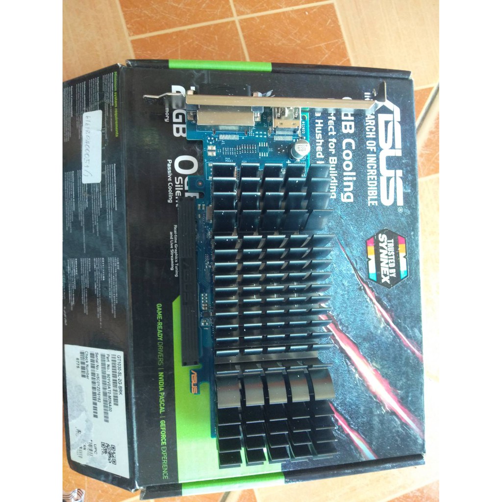 การ์ดจอ 🟢 Nvidia  GeForce® 🟢 GTX 750Ti  ▶  GT 1030 🟢 GTX 1050 🟢 มือสอง   สวยๆ หลายรุ่น