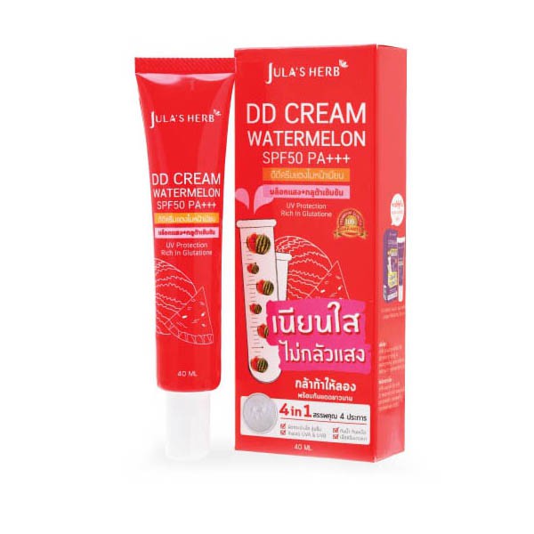 DD Cream Watermelon SPF50 PA+++ ดีดีครีมกันแดดแตงโม (หลอด 40 g.) รหัส TM109