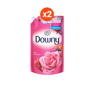 [แพคสุดคุ้ม] Downy ดาวน์นี่ น้ำยาปรับผ้านุ่มสูตรเข้มข้น ถุงเติม กลิ่นการ์เด้นบลูม 1.35 ลิตร x2 แพ็ค Laundry Softener