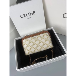 New C-e.l.i.n.e Clutch with chain (Ori)