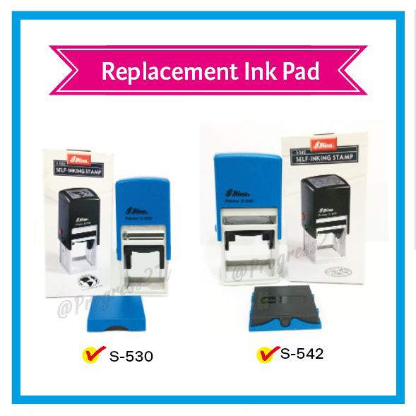 ถาดหมึกรีฟิลล์ Shiny 542 530 520 510 ถอดเปลี่ยนได้ สำหรับหมึกในตัวแบบตลับพลิก