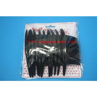 หวีสับโค้งยาว (12 ชิ้น), Long comb clip (12 pieces)