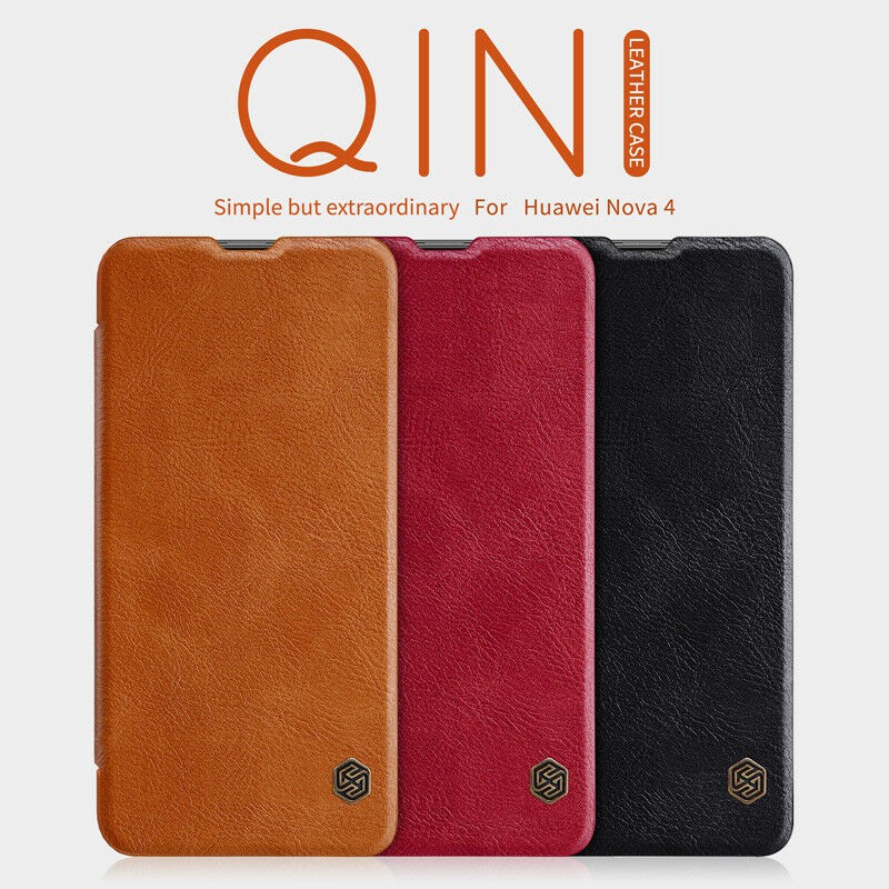 NILLKIN Qin Leather เคส สำหรับ Huawei Nova 4 *พร้อมส่ง
